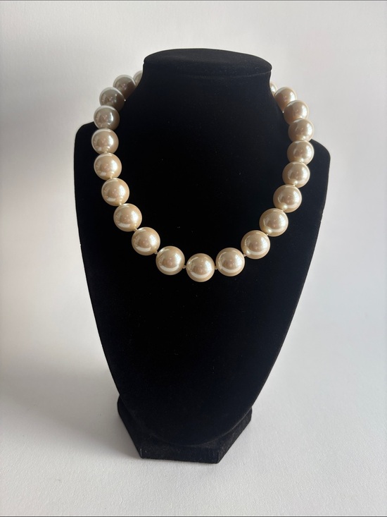 Jewelry - Ivory Faux Pearl Strand Necklace Classic Elegant Women Jewelry